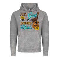 Cloud Rock just a girl who loves country music Vintage Hoodie - texasbilliewilder