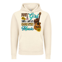 Vintage Artic just a girl who loves country music Vintage Hoodie - texasbilliewilder