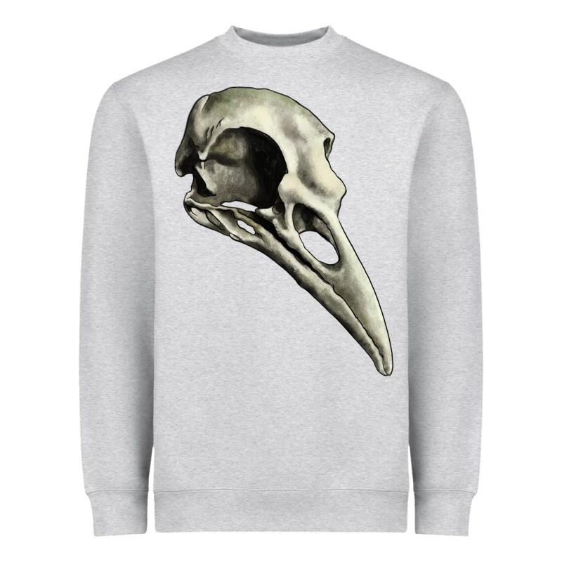 Raven Skull Heavyweight Sweatshirt by RanaPortraitStore | Teevron