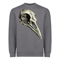 Storm Raven Skull Heavyweight Sweatshirt - RanaPortraitStore