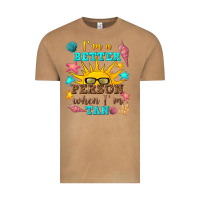 Vintage Camel i m a better person when i m tan Vintage Tee - texasbilliewilder