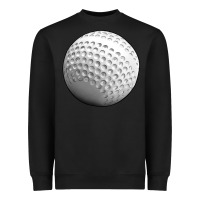 Black hockey ball Heavyweight Sweatshirt - texasbilliewilder