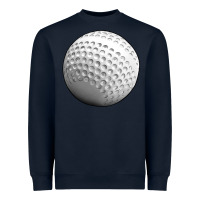 Navy hockey ball Heavyweight Sweatshirt - texasbilliewilder