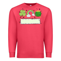 Cardinal st patrick's trio name patch Premium Sweatshirt - MaliasSmallBusiness