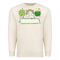 Sandshell st patrick's trio name patch Premium Sweatshirt - MaliasSmallBusiness