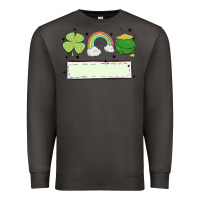 Smoke st patrick's trio name patch Premium Sweatshirt - MaliasSmallBusiness