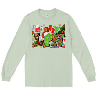 Matcha lpn christmas nurse with Long Sleeve Tee - AdoDesignShop