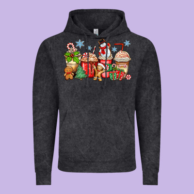 Vintage Hoodie christmas coffee cups