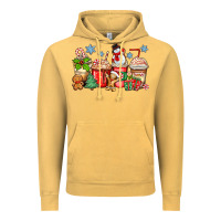 Vintage Mustard christmas coffee cups Vintage Hoodie - Zillion Design Studio