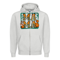 Dove Grey basketball mama Zipper Hoodie - Jasminsmagicworld