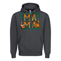 Smoke basketball mama Zipper Hoodie - Jasminsmagicworld