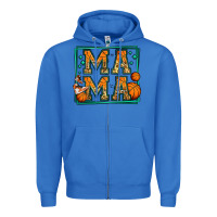 True Royal basketball mama Zipper Hoodie - Jasminsmagicworld