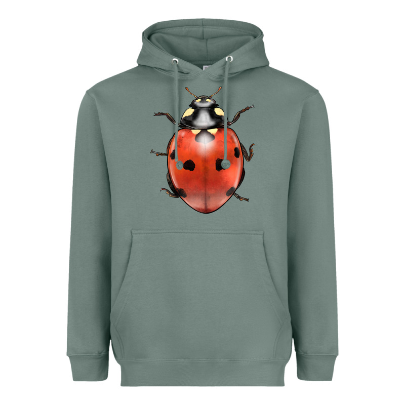 Lady Bug Heavyweight Hoodie by LillyAllenDesigns | Teevron
