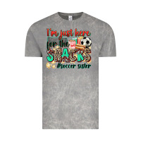 Cloud Rock i'm just here for the snacks #soccer sister Vintage Tee - Zillion Design Studio