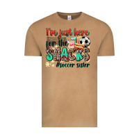 Vintage Camel i'm just here for the snacks #soccer sister Vintage Tee - Zillion Design Studio