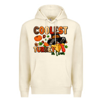 Sandshell coolest turkey in town Premium Hoodie - MaliasSmallBusiness