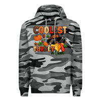 Slate Camo coolest turkey in town Premium Hoodie - MaliasSmallBusiness