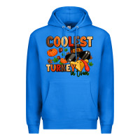True Royal coolest turkey in town Premium Hoodie - MaliasSmallBusiness