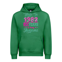 Emerald made in 1982, 40 years of being awesome Urban Hoodie - Jasminsmagicworld