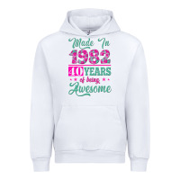 White made in 1982, 40 years of being awesome Urban Hoodie - Jasminsmagicworld