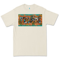 Bone texas sunflower cactus cowhide leopard licence plate Premium Tee - Artiststas