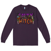 Plum salty witch Long Sleeve Tee - RacoonDesign