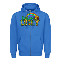 True Royal feeling lucky with coins Zipper Hoodie - AdoDesignShop