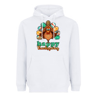White happy thanksgiving turkey Heavyweight Hoodie - Jasminsmagicworld