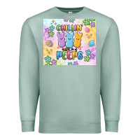 Seafoam chillin' with my peeps Premium Sweatshirt - MaliasSmallBusiness