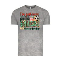I'm Just Here For The Snacks #soccer  Brother Vintage Tee | Teevron
