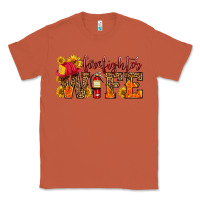 Copper firefighter wife with hat sunflowers Classic Tee - HRA Design Shop