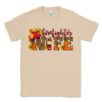 Mushroom firefighter wife with hat sunflowers Classic Tee - HRA Design Shop