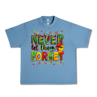 Pebble Blue never let them forget Urban Heavy Tee - Zillion Design Studio