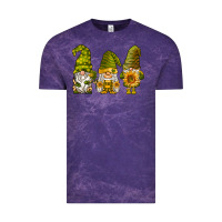 Cloud Purple sunflower gnomies Vintage Tee - BarkalooDesign