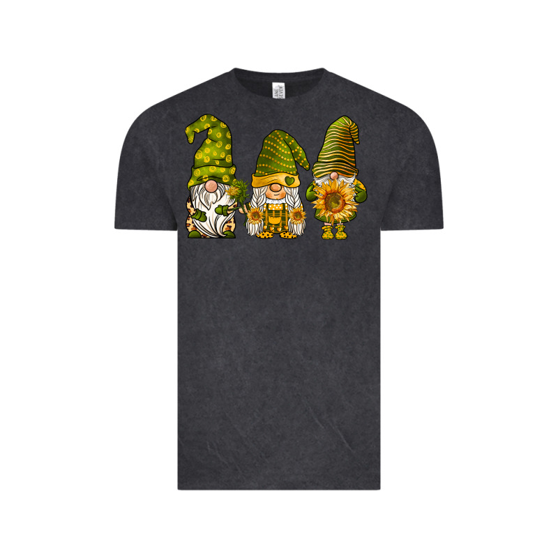 Sunflower Gnomies Vintage Tee by BarkalooDesign | Teevron