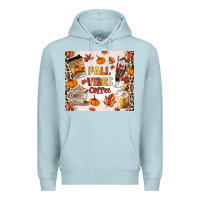 Blue Mist fall vibes coffee Premium Hoodie - MaliasSmallBusiness