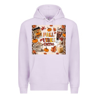 Lilac fall vibes coffee Premium Hoodie - MaliasSmallBusiness