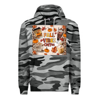 Slate Camo fall vibes coffee Premium Hoodie - MaliasSmallBusiness