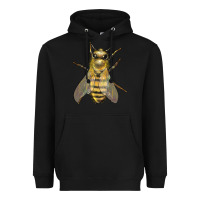Black Bee Heavyweight Hoodie - LillyAllenDesigns
