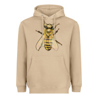 Mushroom Bee Heavyweight Hoodie - LillyAllenDesigns