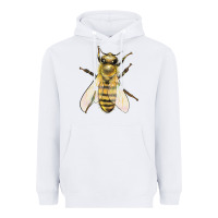 White Bee Heavyweight Hoodie - LillyAllenDesigns