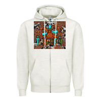 Oatmeal Heather thankful turkey png Zipper Hoodie - JahusDesignShop