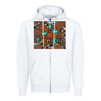 White thankful turkey png Zipper Hoodie - JahusDesignShop