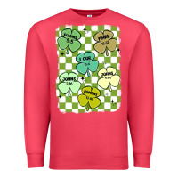 Cardinal shamrock religious Premium Sweatshirt - MaliasSmallBusiness