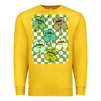 Lemon shamrock religious Premium Sweatshirt - MaliasSmallBusiness