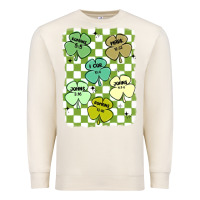Sandshell shamrock religious Premium Sweatshirt - MaliasSmallBusiness