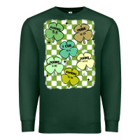 Sports Green shamrock religious Premium Sweatshirt - MaliasSmallBusiness