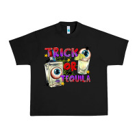 Black Trick or Tequila Urban Heavy Tee - texasbilliewilder