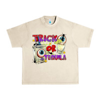 Sandshell Trick or Tequila Urban Heavy Tee - texasbilliewilder