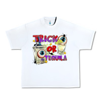 White Trick or Tequila Urban Heavy Tee - texasbilliewilder